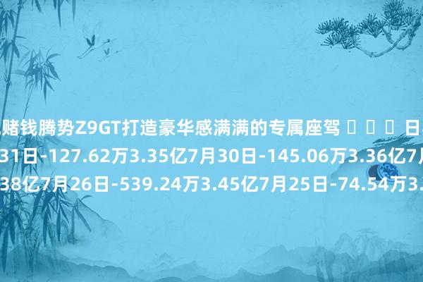 手机赌钱腾势Z9GT打造豪华感满满的专属座驾 ​​​日期融资变动融资余额7月31日-127.62万3.35亿7月30日-145.06万3.36亿7月29日-735.77万3.38亿7月26日-539.24万3.45亿7月25日-74.54万3.50亿日期融资变动融资余额7月31日-6.86万4268.49万7月30日36.28万4275.35万7月29日-127.31万4239.08万7月26日-